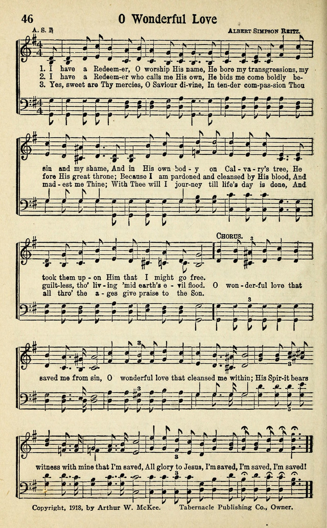 Living Gospel Songs and Choruses page 46