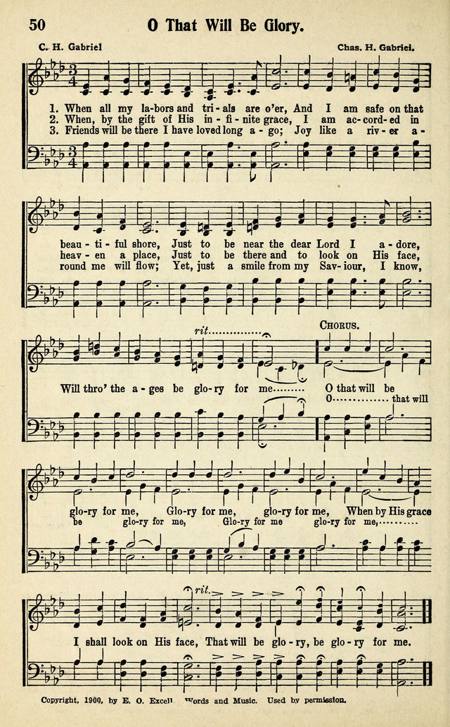 Living Gospel Songs and Choruses page 50