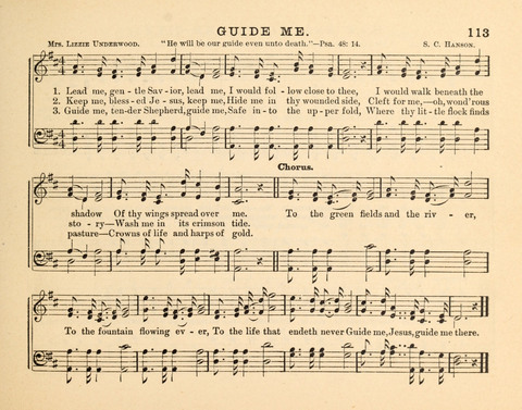 Living Gems: for the Sunday School. Various services of the Church, and the home circle page 113