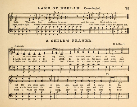 Living Gems: for the Sunday School. Various services of the Church, and the home circle page 79