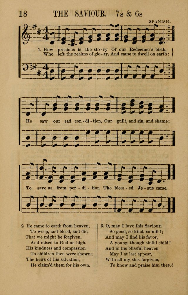 Linden Harp: a rare collection of popular melodies adapted to sacred and moral songs, original and selected. Illustrated. Also a manual of... page 18