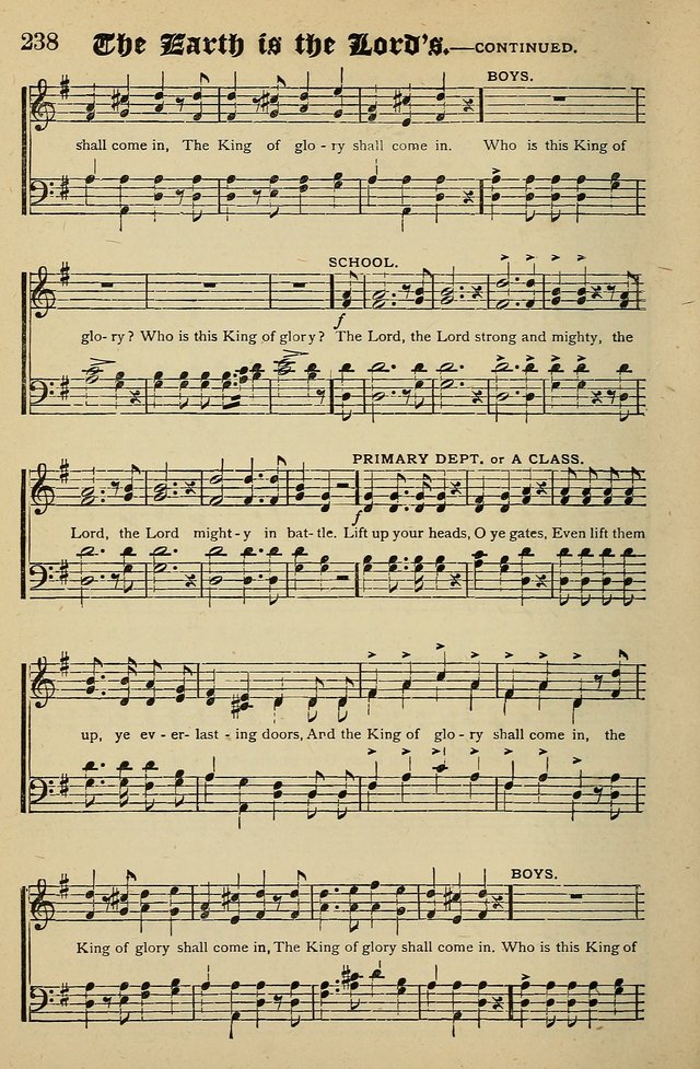 Living Hymns: for use in the Sabbath School, Christian Endeavor Meetings, the church & home page 238