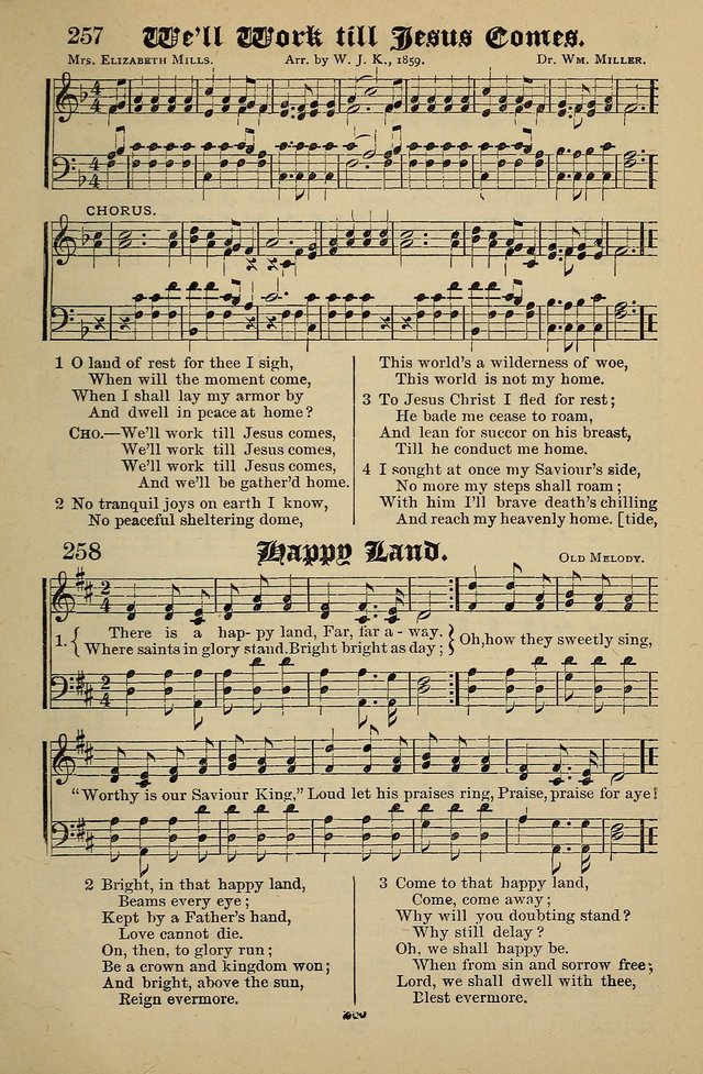 Living Hymns: for use in the Sabbath School, Christian Endeavor Meetings, the church & home page 255