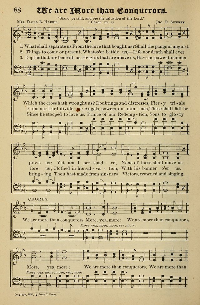 Living Hymns: for use in the Sabbath School, Christian Endeavor Meetings, the church & home page 88