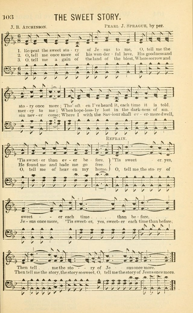 Lasting Hymns: a collection of songs specially designed for every department of worship and suitable for all services of the churches page 105