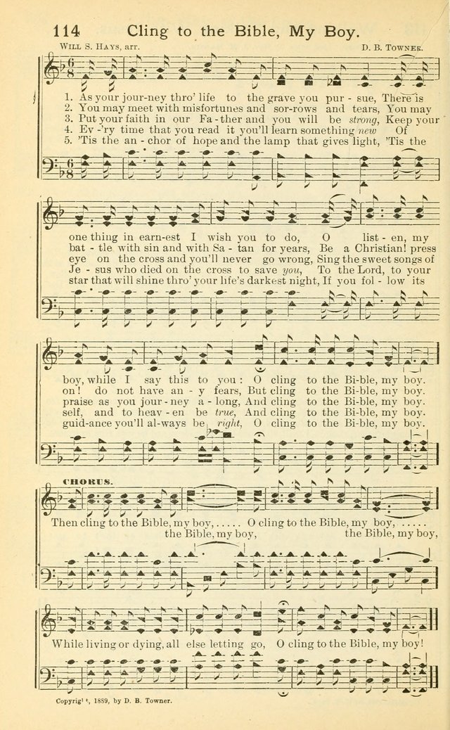 Lasting Hymns: a collection of songs specially designed for every department of worship and suitable for all services of the churches page 110