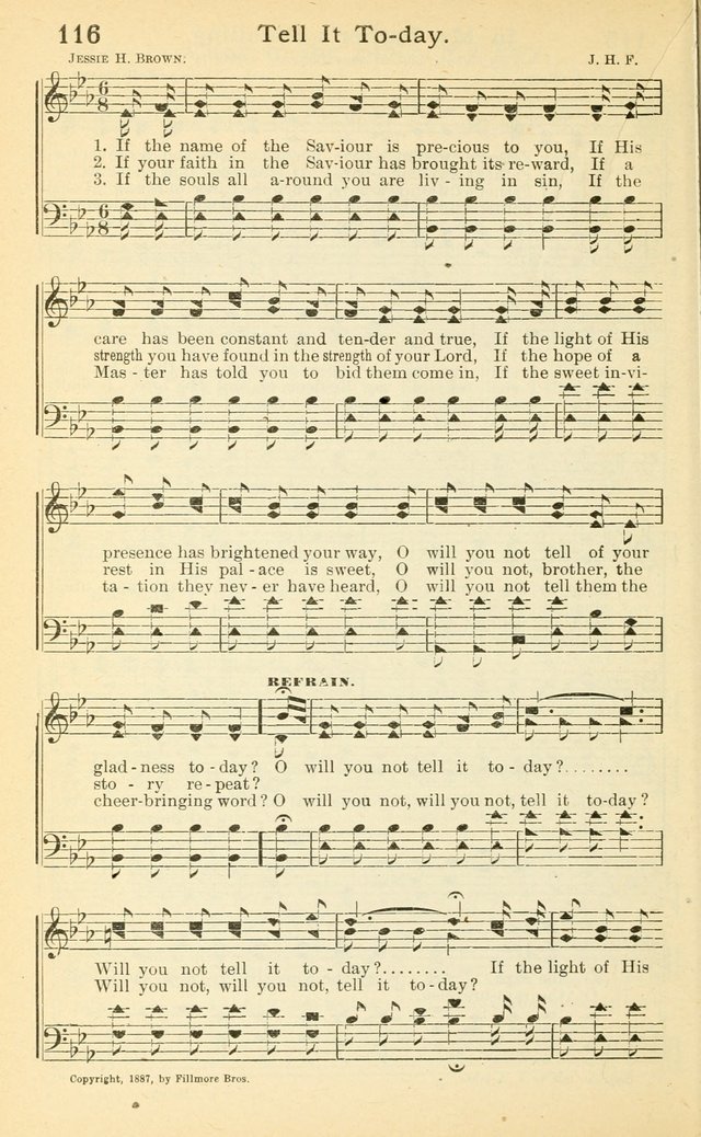 Lasting Hymns: a collection of songs specially designed for every department of worship and suitable for all services of the churches page 112