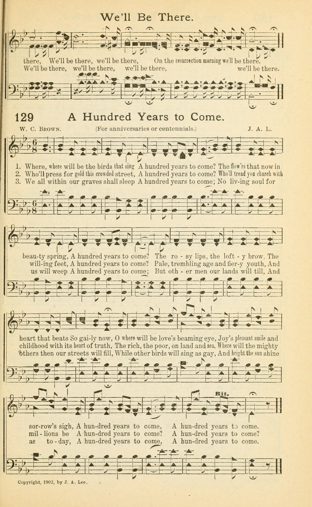 Lasting Hymns: a collection of songs specially designed for every department of worship and suitable for all services of the churches page 123