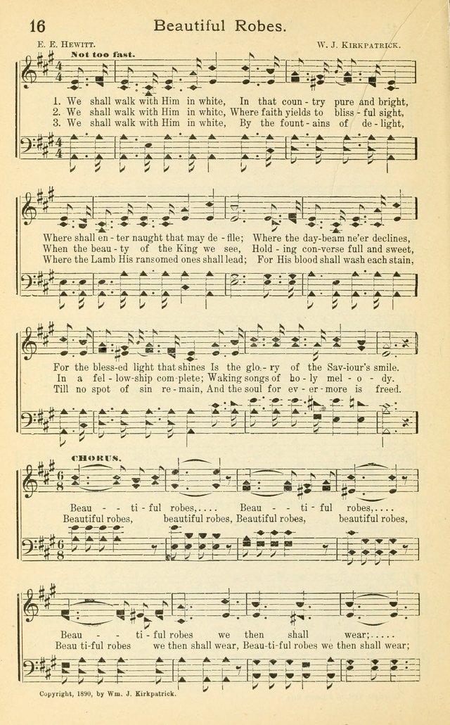 Lasting Hymns: a collection of songs specially designed for every department of worship and suitable for all services of the churches page 16