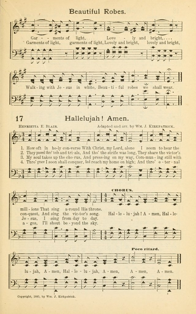 Lasting Hymns: a collection of songs specially designed for every department of worship and suitable for all services of the churches page 17