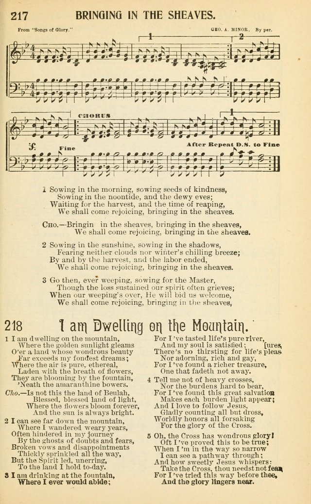 Lasting Hymns: a collection of songs specially designed for every department of worship and suitable for all services of the churches page 195