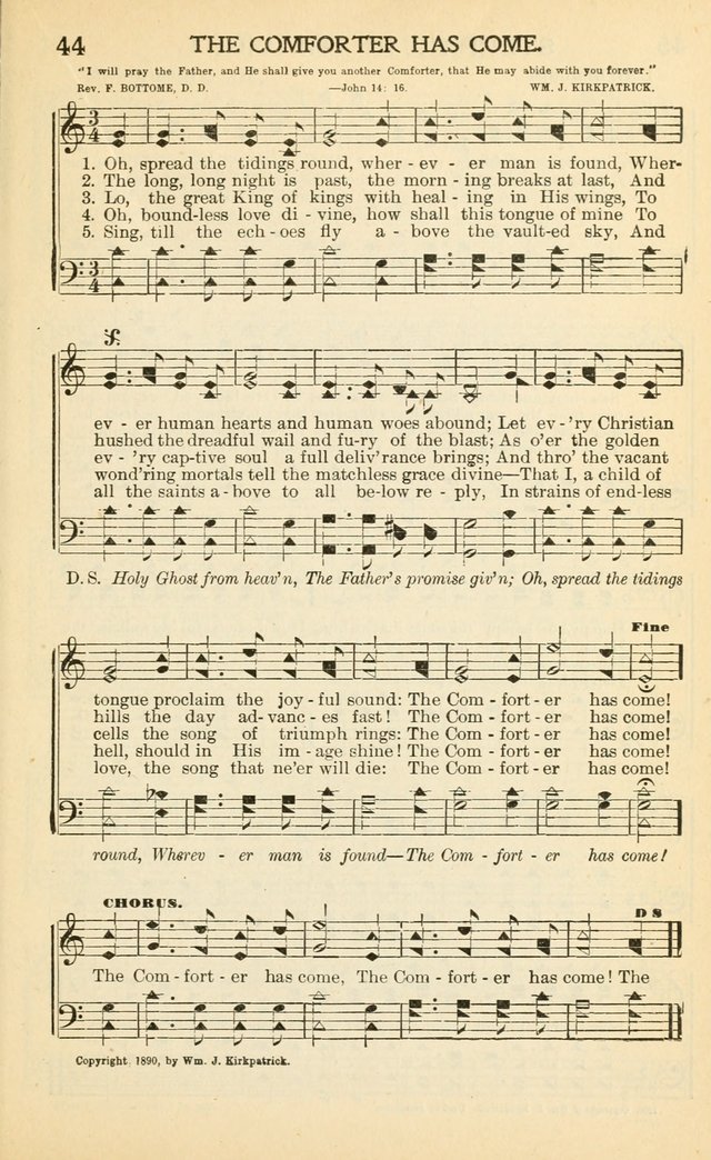 Lasting Hymns: a collection of songs specially designed for every department of worship and suitable for all services of the churches page 43