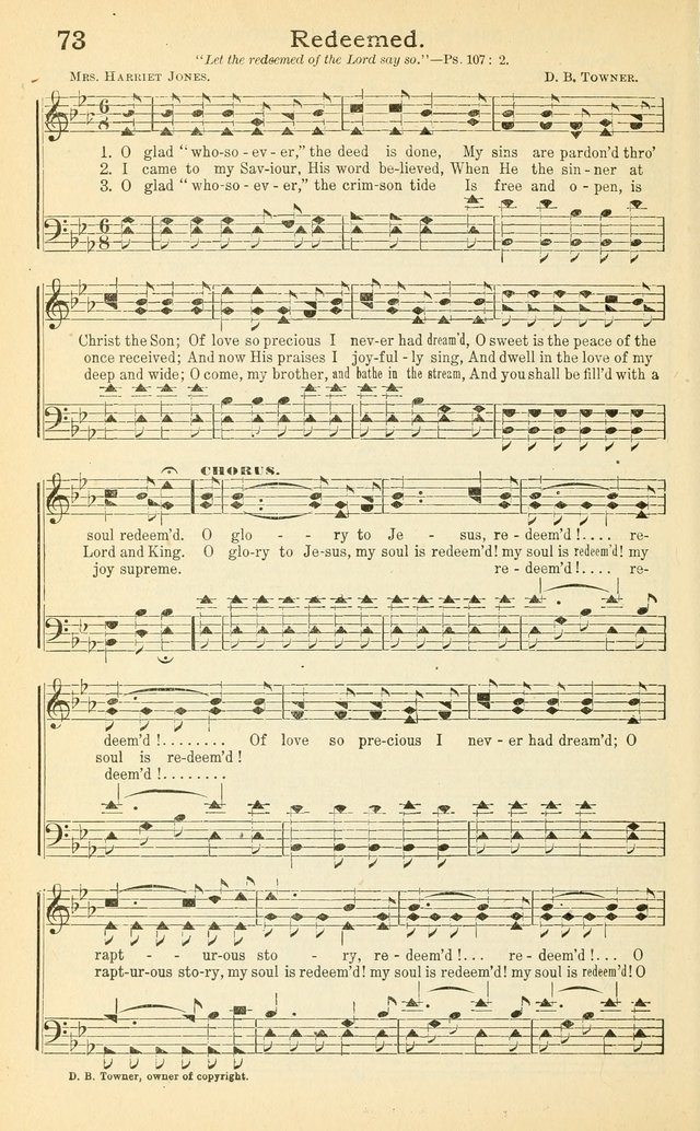 Lasting Hymns: a collection of songs specially designed for every department of worship and suitable for all services of the churches page 72