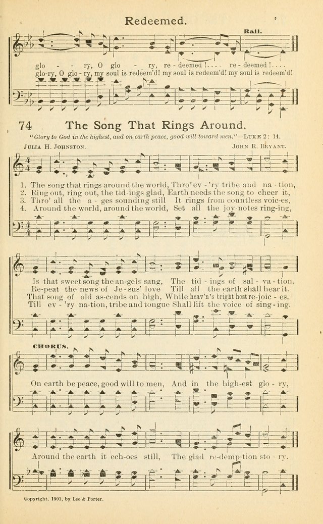 Lasting Hymns: a collection of songs specially designed for every department of worship and suitable for all services of the churches page 73