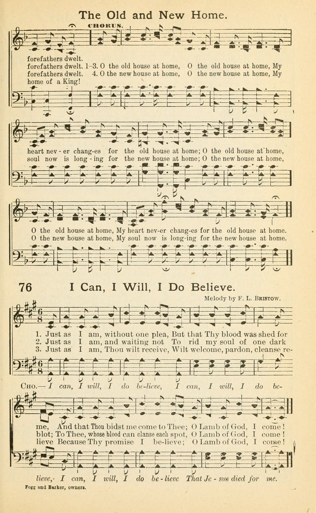 Lasting Hymns: a collection of songs specially designed for every department of worship and suitable for all services of the churches page 75