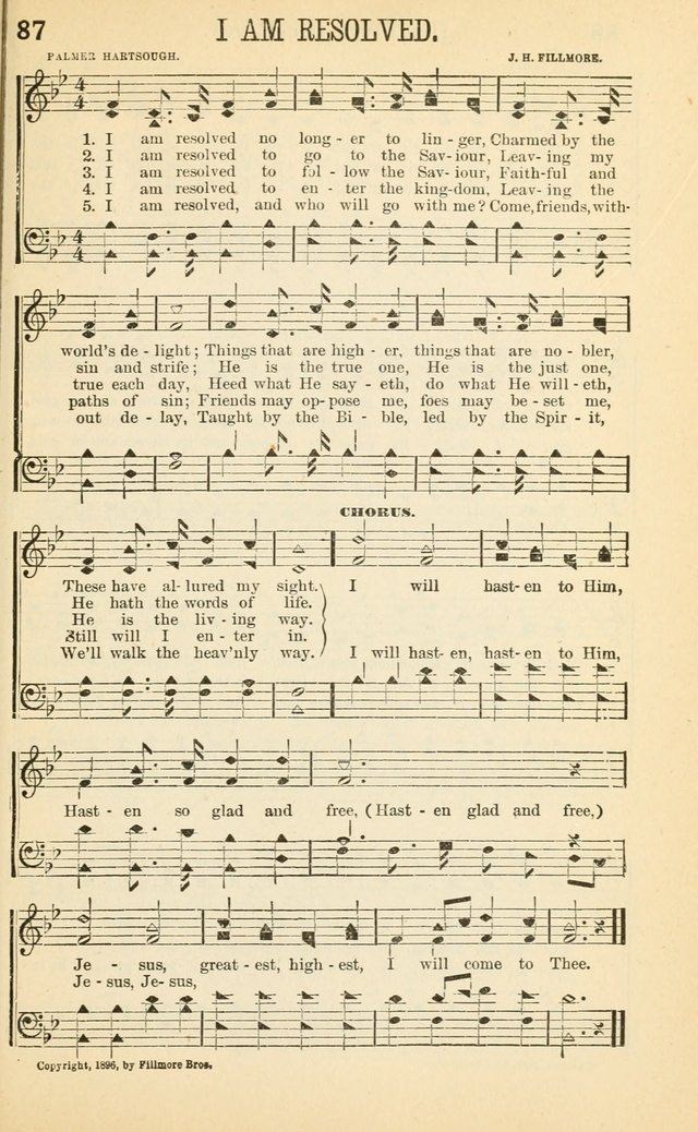 Lasting Hymns: a collection of songs specially designed for every department of worship and suitable for all services of the churches page 87