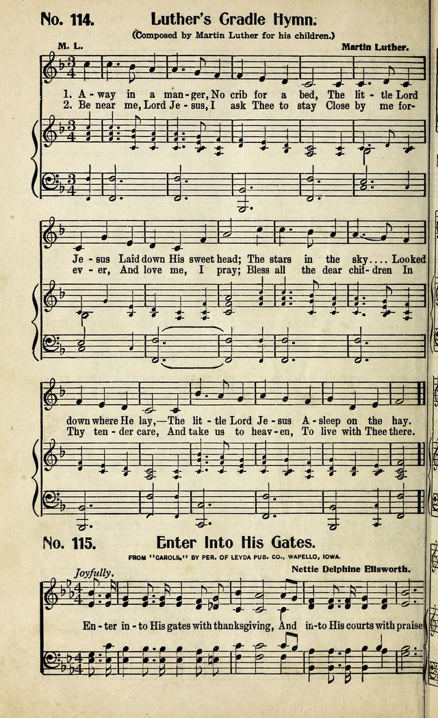 Living Hymns: the small hymnal: a book of worship and praise for the developing life page 102