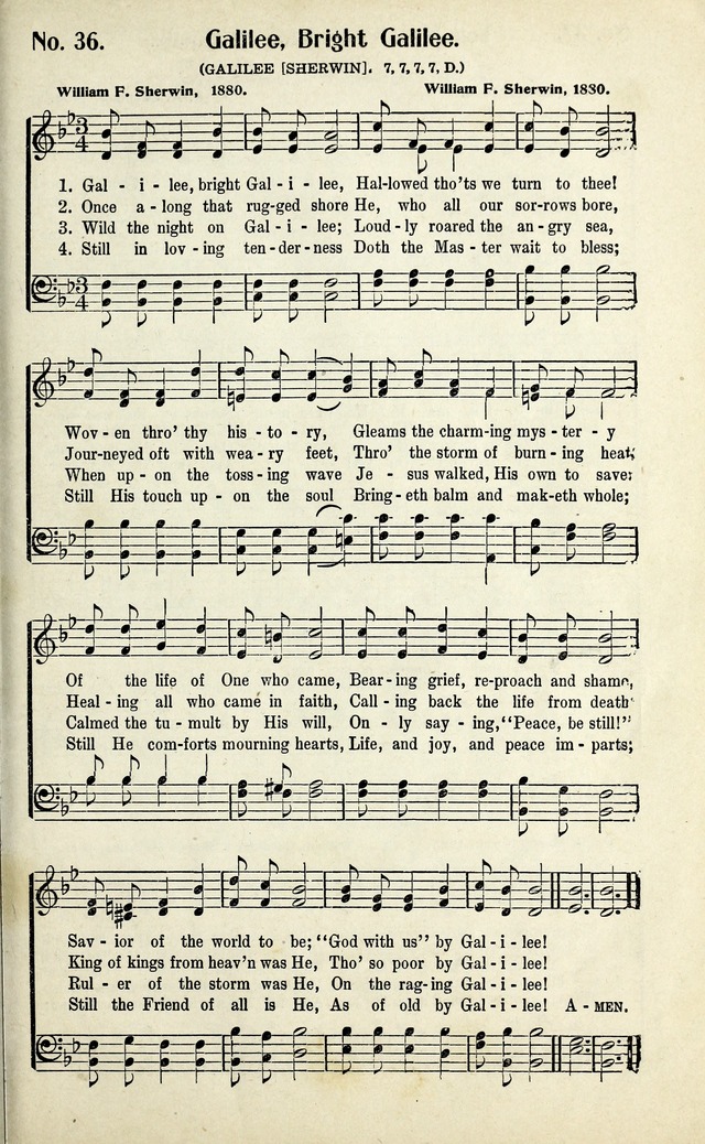 Living Hymns: the small hymnal: a book of worship and praise for the developing life page 35