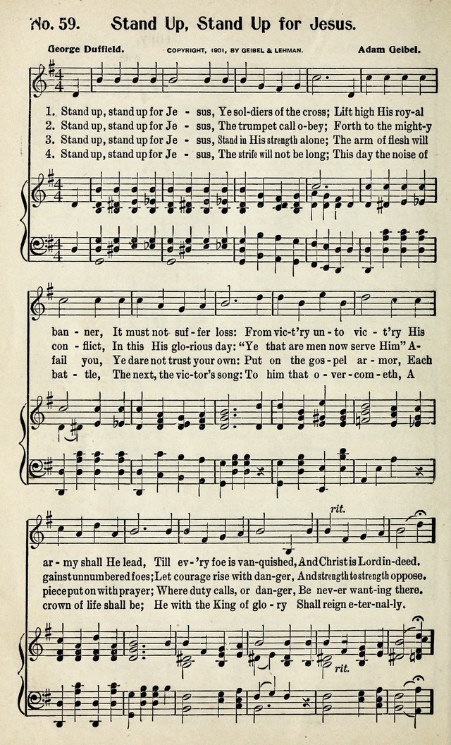 Living Hymns: the small hymnal: a book of worship and praise for the developing life page 54