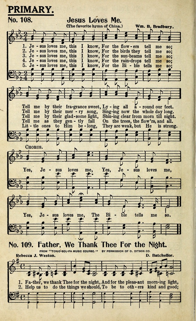 Living Hymns: the small hymnal: a book of worship and praise for the developing life page 98