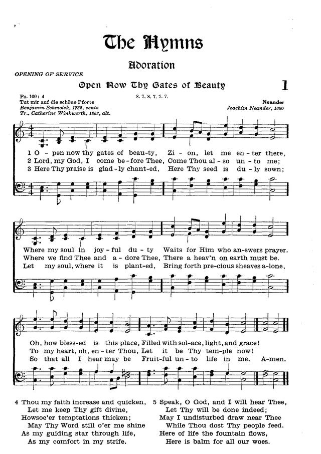 The Lutheran Hymnal page 171