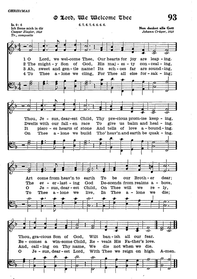 The Lutheran Hymnal page 271