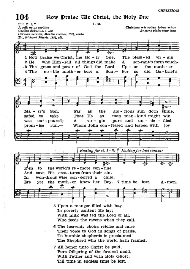 The Lutheran Hymnal page 282