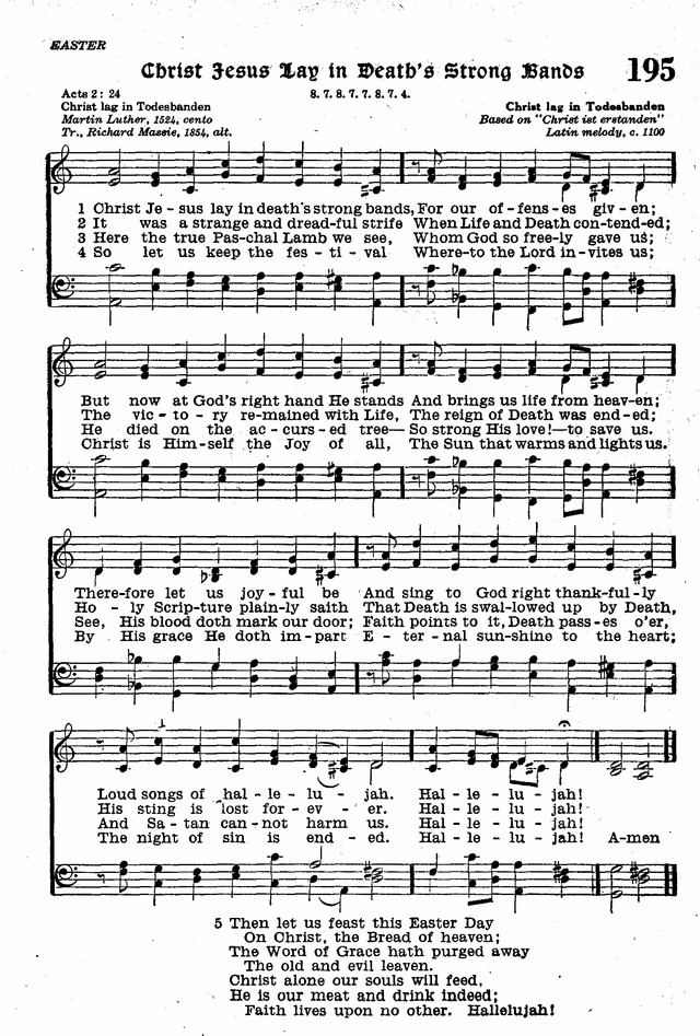 The Lutheran Hymnal page 375