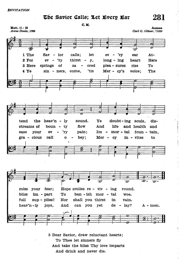 The Lutheran Hymnal page 463