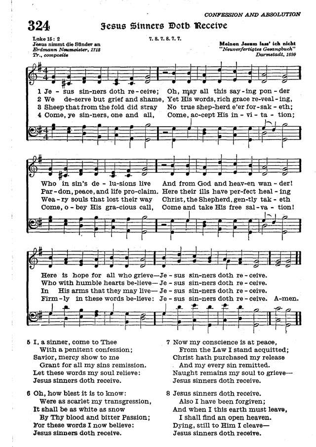 The Lutheran Hymnal page 504