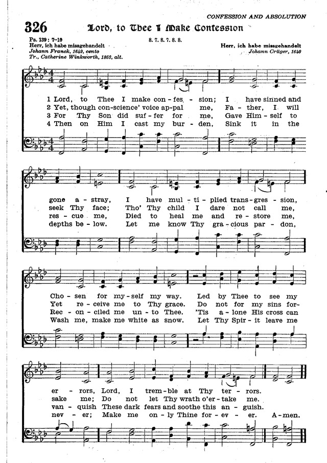 The Lutheran Hymnal page 506