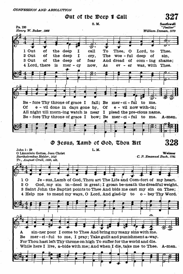 The Lutheran Hymnal page 507