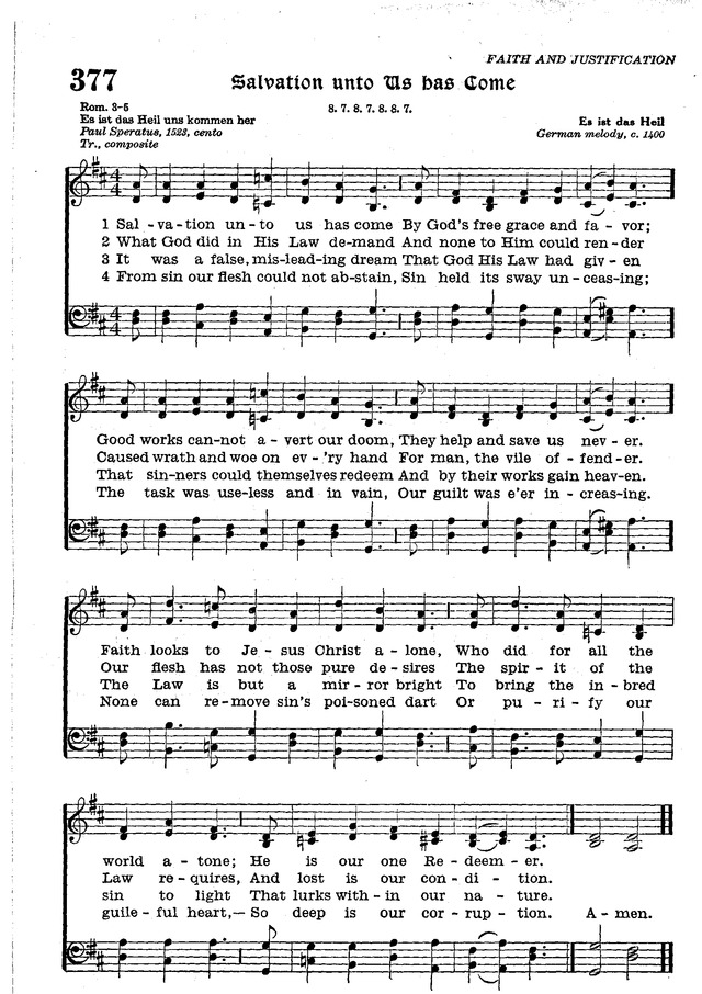 The Lutheran Hymnal page 554