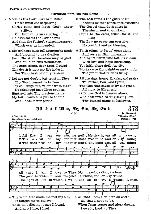 The Lutheran Hymnal page 555