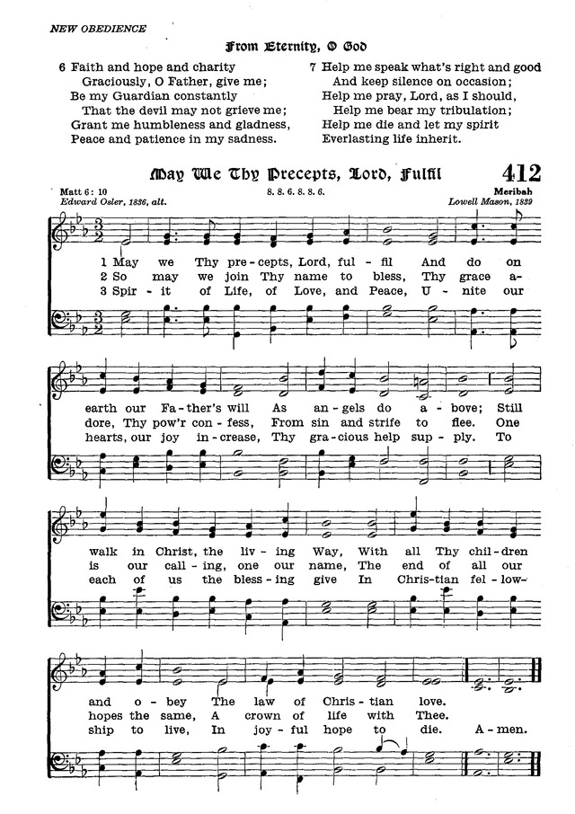 The Lutheran Hymnal page 591