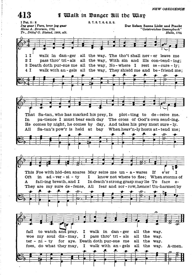 The Lutheran Hymnal page 592