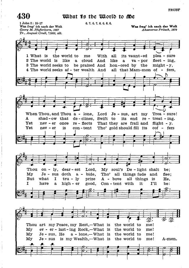 The Lutheran Hymnal page 610