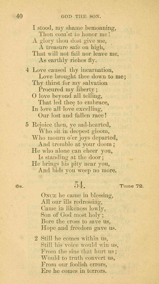 The Liturgy and Hymns of the American Province of the Unitas Fratrum page 116