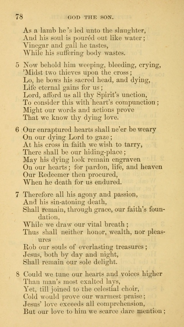 The Liturgy and Hymns of the American Province of the Unitas Fratrum page 154