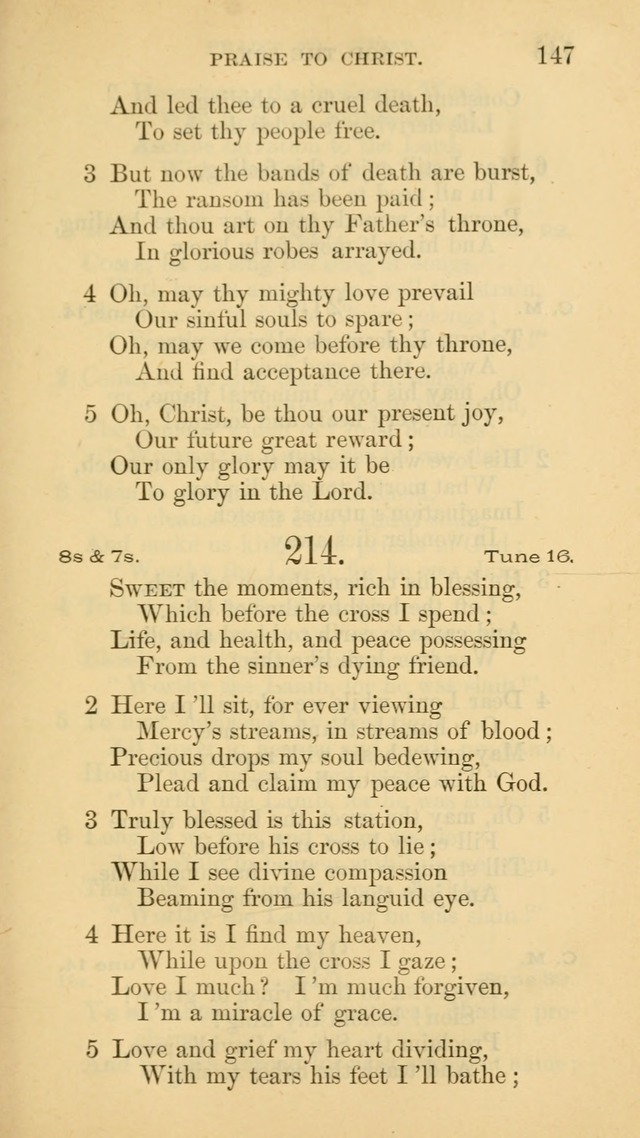 The Liturgy and Hymns of the American Province of the Unitas Fratrum page 223