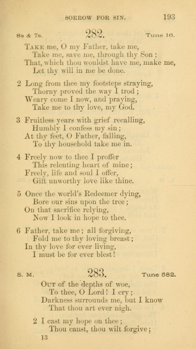 The Liturgy and Hymns of the American Province of the Unitas Fratrum page 269