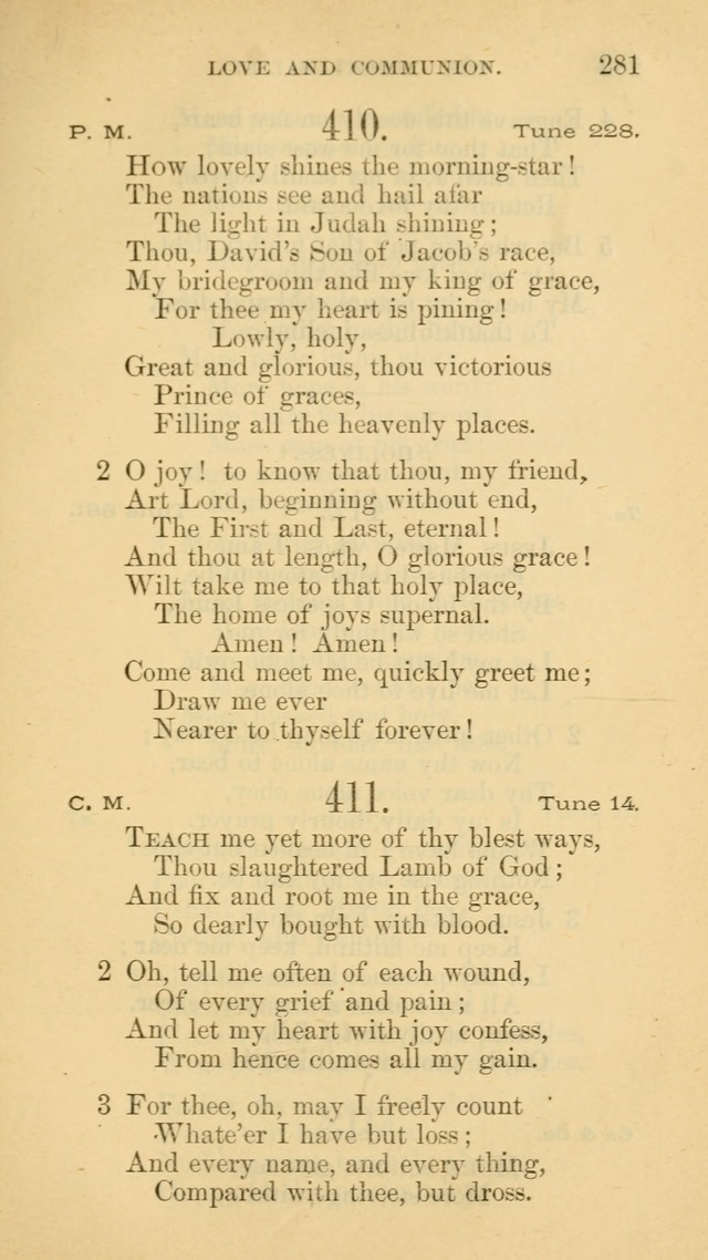 The Liturgy and Hymns of the American Province of the Unitas Fratrum page 359