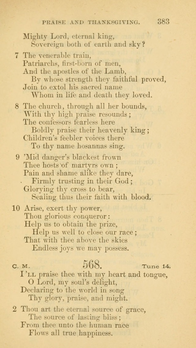 The Liturgy and Hymns of the American Province of the Unitas Fratrum page 461