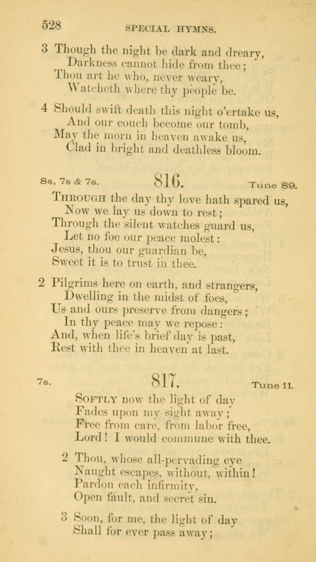 The Liturgy and Hymns of the American Province of the Unitas Fratrum page 606