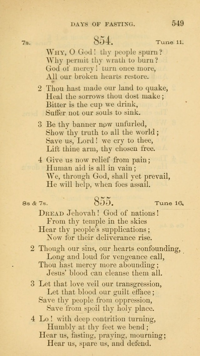 The Liturgy and Hymns of the American Province of the Unitas Fratrum page 627