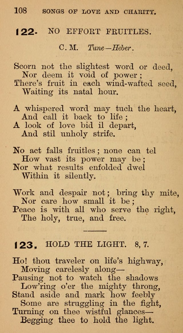 The Liberal Hymn Book: a collection of liberal songs adapted to popular tunes. For use in liberal leagues and other meetings, and in liberal homes page 112