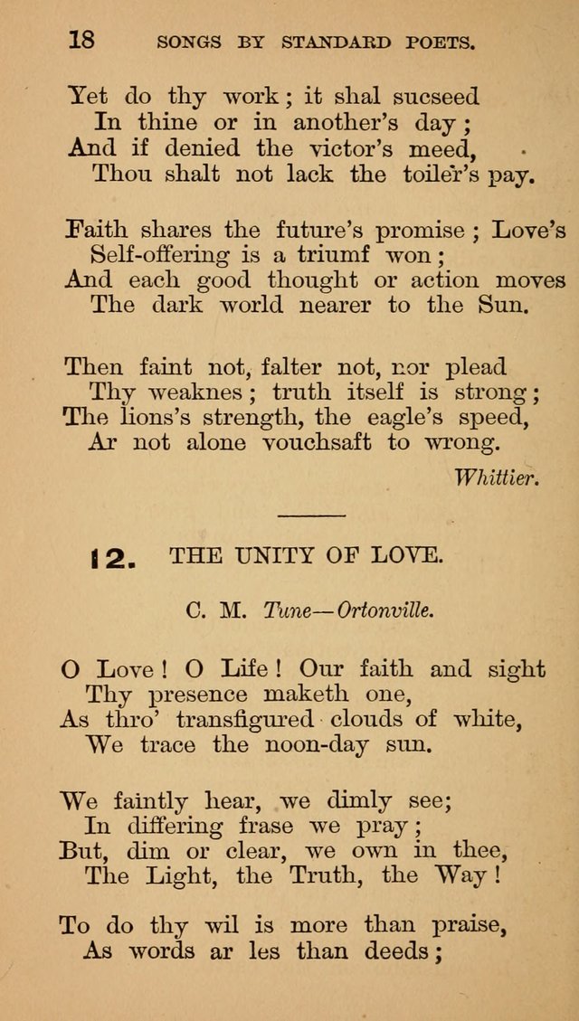 The Liberal Hymn Book: a collection of liberal songs adapted to popular tunes. For use in liberal leagues and other meetings, and in liberal homes page 18