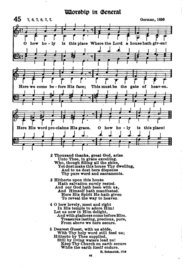 The Lutheran Hymnary page 143