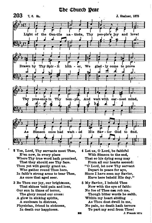 The Lutheran Hymnary page 307