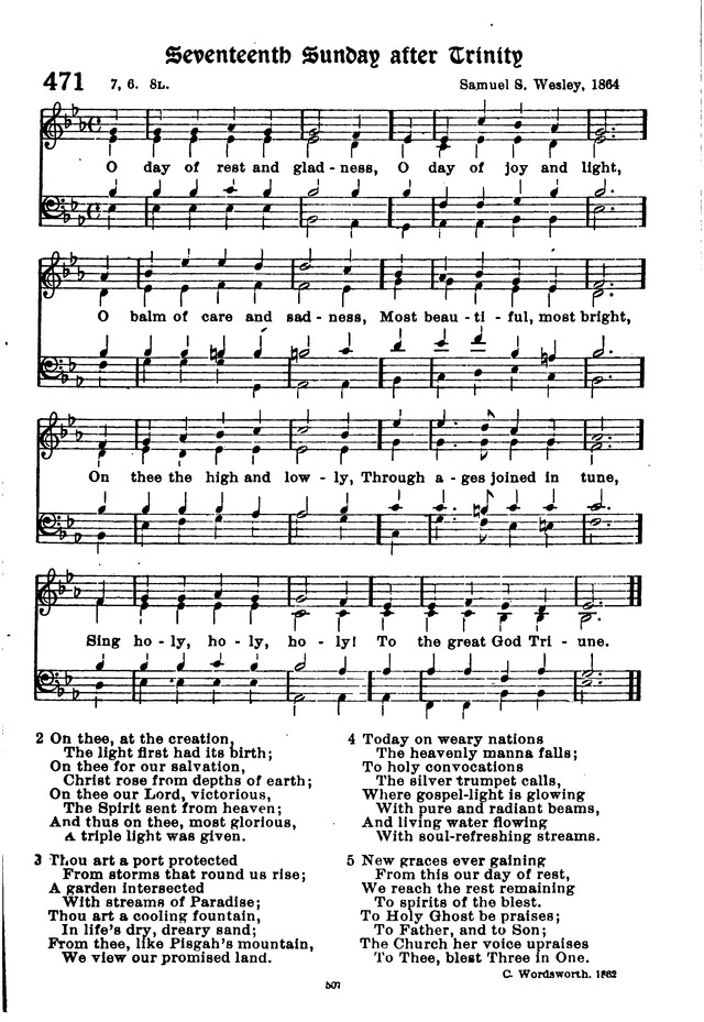 The Lutheran Hymnary page 606